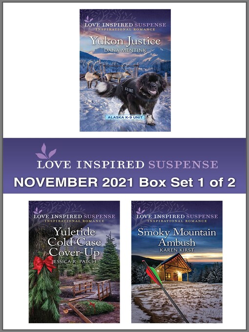 Cover image for Love Inspired Suspense November 2021--Box Set 1 of 2